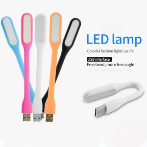 Mini USB LED Adjustable Flash Light For Mobile, Laptop / Smartphone / Desktop | Mini Micro / Type C USB Flexible OTG/USB Light Stick