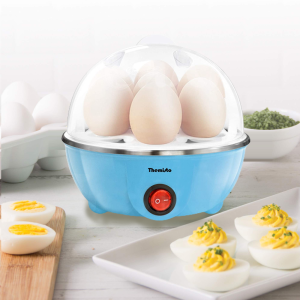 Electric Egg Boiler Automatic Machine | 7 Egg Multifunctional Steamer for Home Food Boiling Cooker (Multicolor)