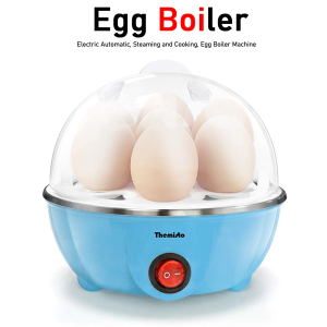 Electric Egg Boiler Automatic Machine | 7 Egg Multifunctional Steamer for Home Food Boiling Cooker (Multicolor)
