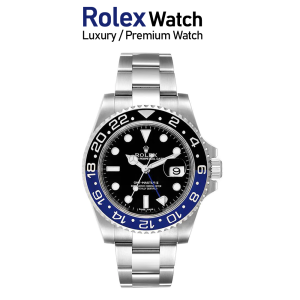 Rolex Premium Watch for Men | ROLEX GMT-Master Oyster Perpetual Datejust Wristwatch (Clone) Stainless Steel ⌚ High Quality (1st Copy) Analog Watches