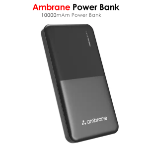 Buy Ambrane 10000mAh Power Bank with 12 Watt Fast Charging (Ambrane Pp-111)  Two Ports Polymer Powerbank Rubberized Finish Power Bank