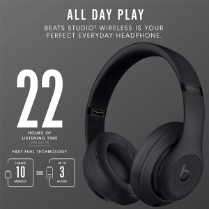 Buy Brand New Beats Studio 3 Wireless Headphone | Get Beats Over-Ear Bluetooth Headset (Matte Black)