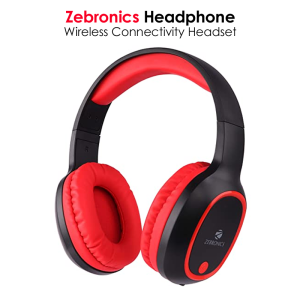 Buy Zebronics Zeb – Wireless Bluetooth Headphone / Headset with Mic & High Quality Sound