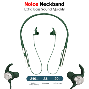 Buy Noise Flair Wireless Neckband – 35 Hour Playtime | Dual Smart with Touch Controls Bluetooth Earphone / Headset with Mic