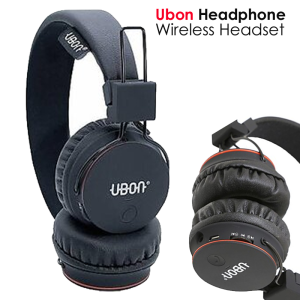 Buy UBON Wireless 5.0 Bluetooth Headphone / Headset with High Bass & Sound Quality (Black)