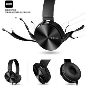 Buy Sony Extra Bass Headset | Get MDR-XB450AP 102dB Smartphone Stereo Sound Earphone with Mic (Black / White)