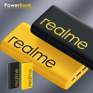 Buy Realme PowerBank 12W | Realme 20000 MAh [Quick Charge] Li-Polymer Power Bank Yellow/Black