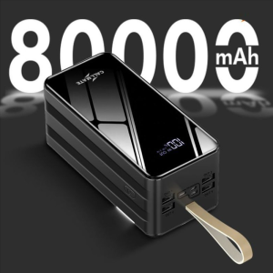 Buy Callmate 80000mAh [Ultra High Capacity] Power Bank | Callmate LED Digital Display 4 USB Output Ports and 3 Input 15W Fast Charging Powerbank With Emergency Flash Light