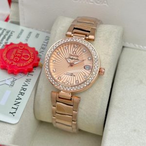OMEGA Ladymatic (Womens Rose Gold) Wristwatch