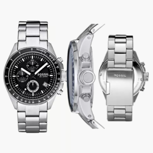 Buy Fossil Decker Chronograph Stainless Steel Watch | Fossil Luxury & Premium Watch For Men