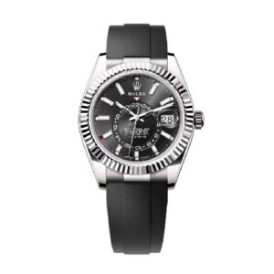 Rolex Oyster Perpetual Sky-Dweller Watch | New Rolex Perpetual Sky-Dweller Oysterflex Bracelet For Men.