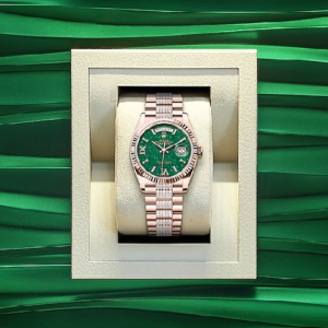 Rolex Oyster Perpetual Day-Date 36 Watch | Buy Rolex Everose Gold Premium Wristwatch For Men