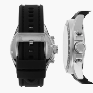 Buy Fossil Decker Silicone Watch (Black with Orange) Fossil Stylish Wristwatch For Men