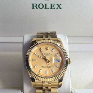 Rolex Premium Day-Date Style Luxury Gold Watch for Men – Elegant Party Wear Edition